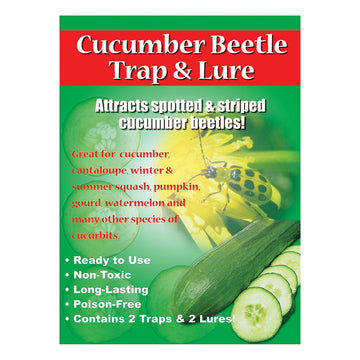Cucumber Beetle Trap & Lure (2 Pack)
